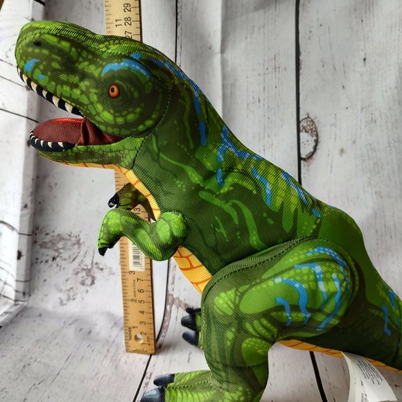 Nanco Green T-Rex Dinosaur 11" - Picture 9 of 9